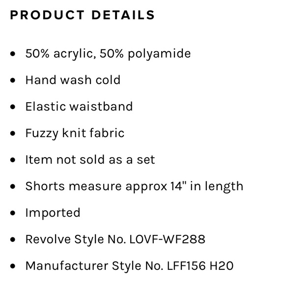 LAST CHANCE! LOVERS + FRIENDS Revolve Marissa Short Light Blue NWT L shorts only - Picture 4 of 4